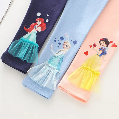 Leggings de princesa con tul