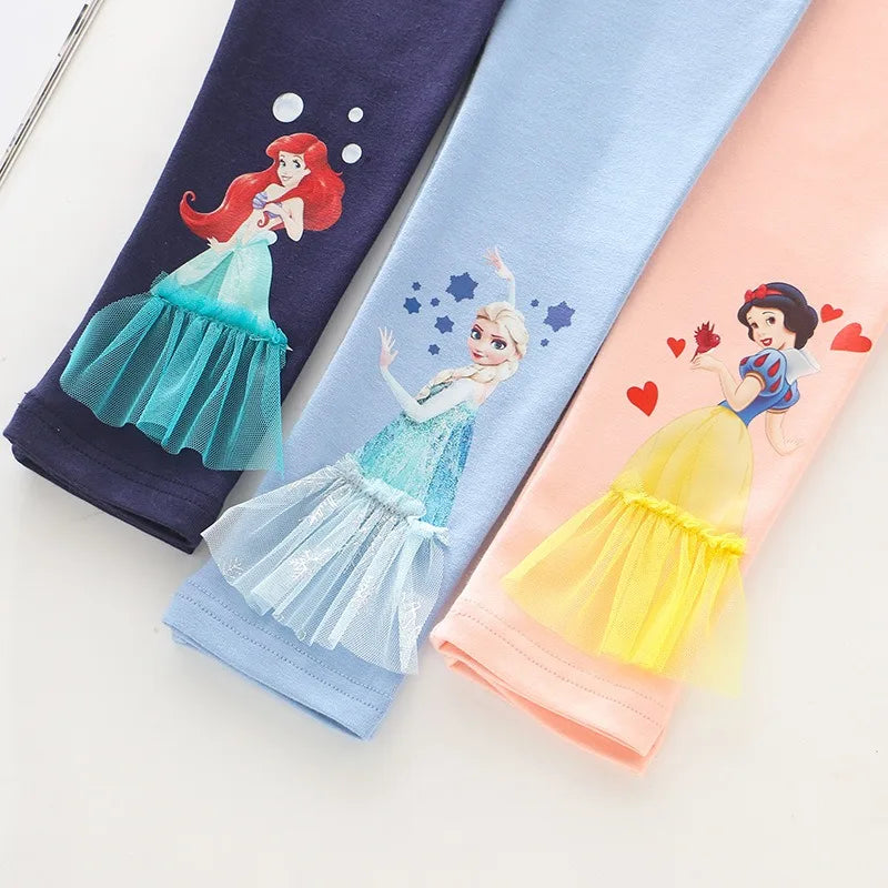 Prinzessinnen-Leggings mit Tüll