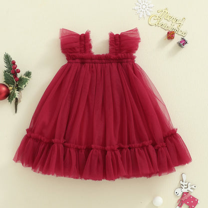 Christmas Charm Tulle Dress