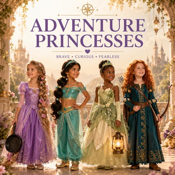 adventure princess costumes for girls
