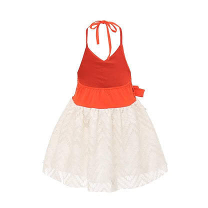 Baby Island Spirit adventure dress for girls, front view – Magic Tree Kids