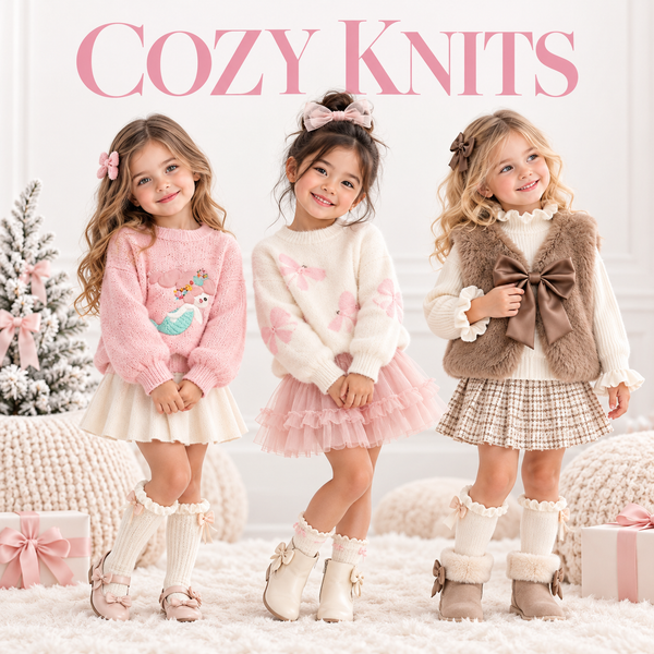Girls’ Knit Sweaters & Pullovers