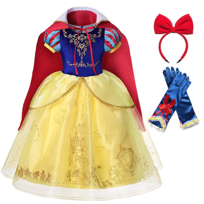 Classic Princess Costume with Accessories for girls, close-up – Magic Tree Kids