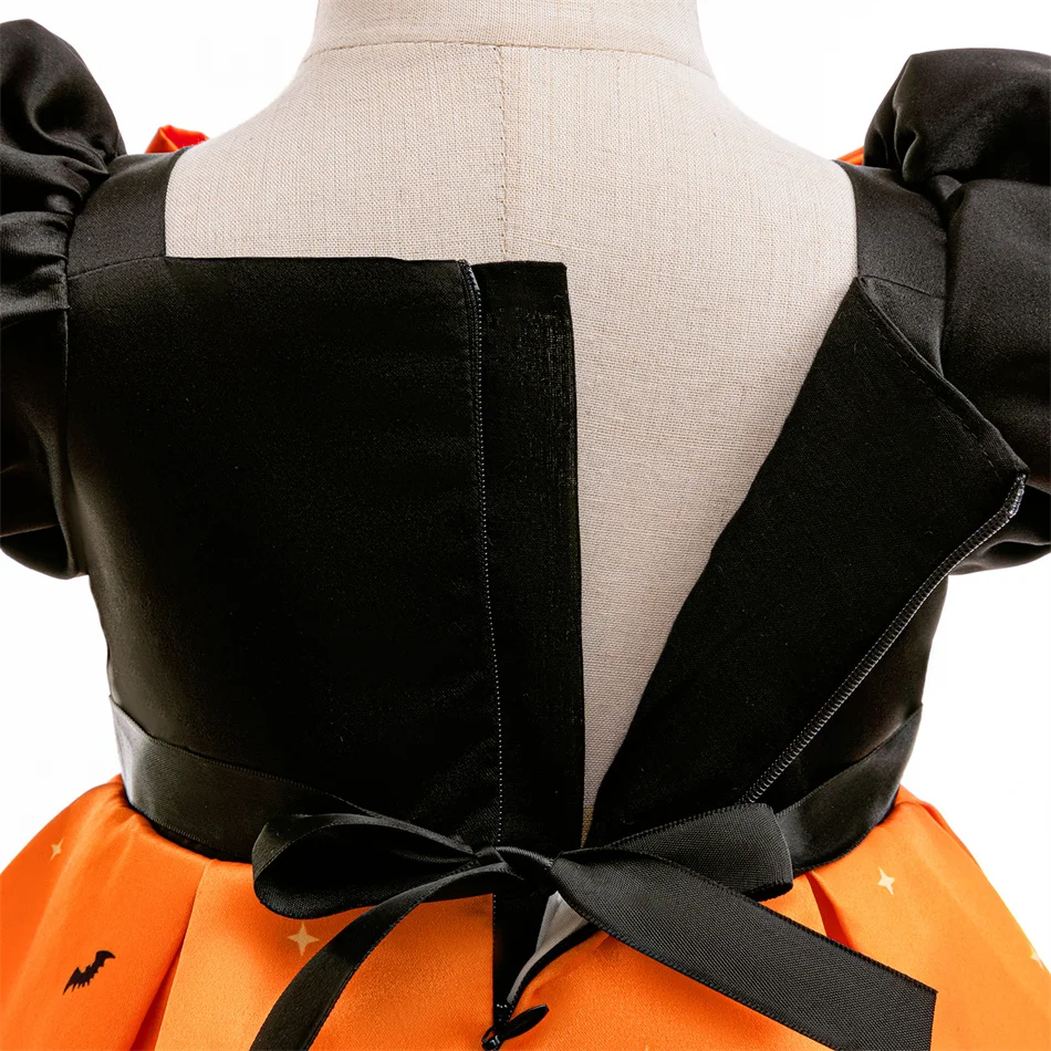 Halloween Pumpkin Princess Dress