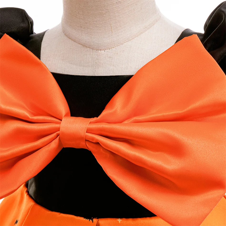 Halloween Pumpkin Princess Dress