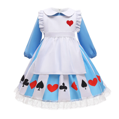 Kleid mit neugierigen Herzen