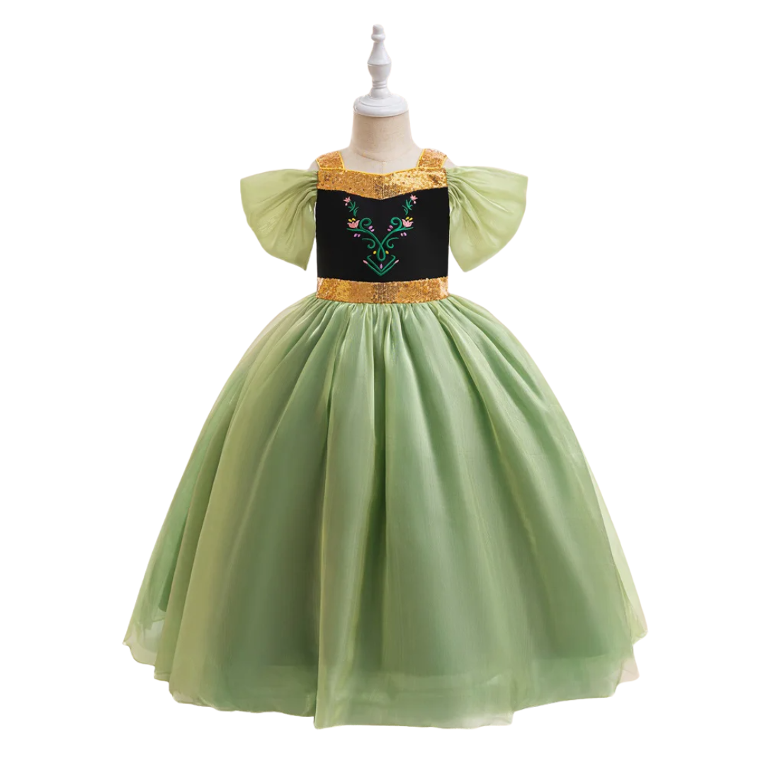 Enchanted Green princess costume for girls – Magic Tree Kids