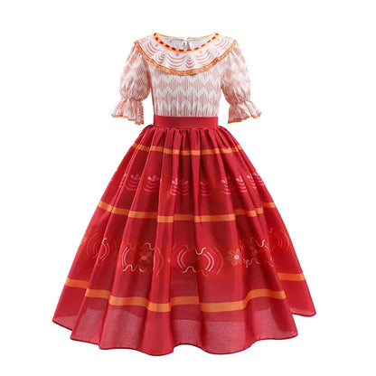 Magic Tree Kids fairy princess dress with full flared skirt for special occasions