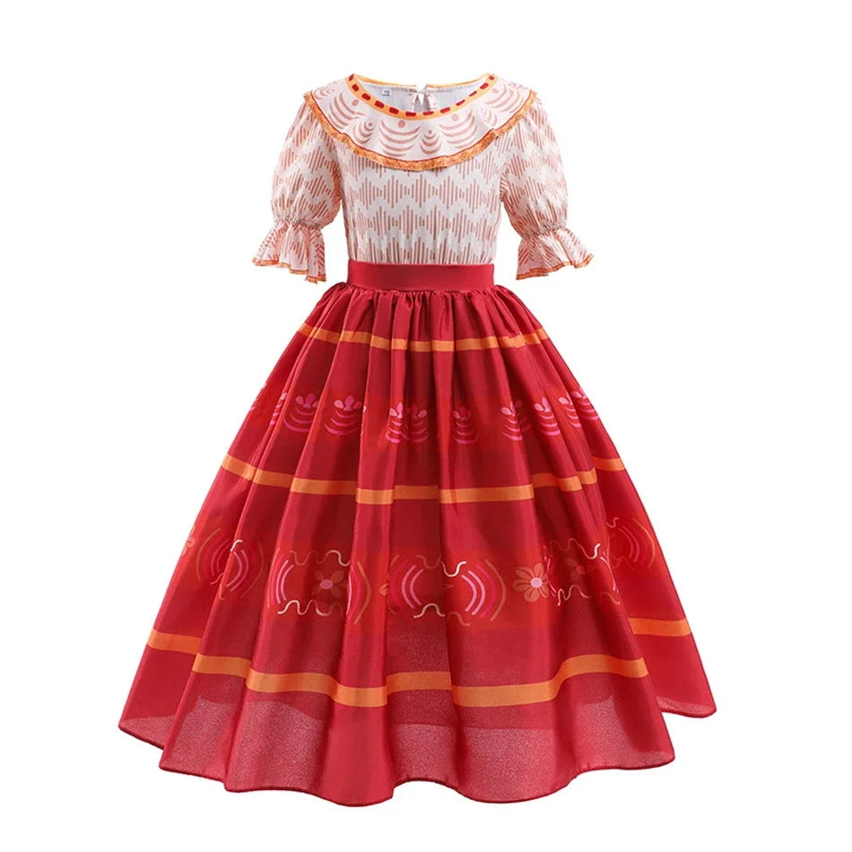 Magic Tree Kids fairy princess dress with full flared skirt for special occasions