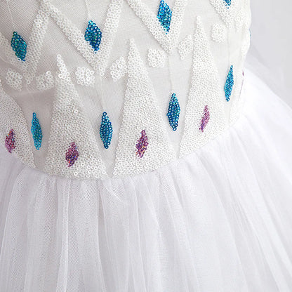 Frostlight Queen ice princess costume for girls, full outfit – Magic Tree Kids