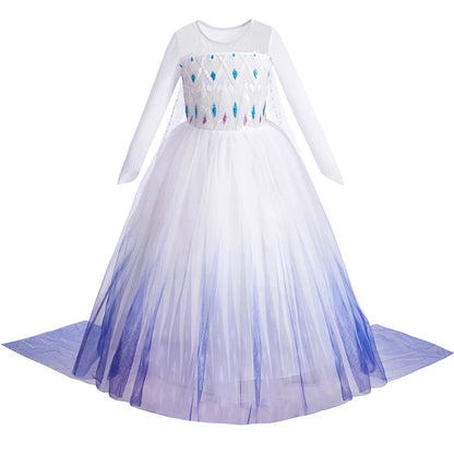Frostlight Queen ice princess costume for girls – Magic Tree Kids