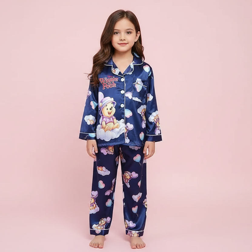 Dreamy Bear Satin Sleepwear