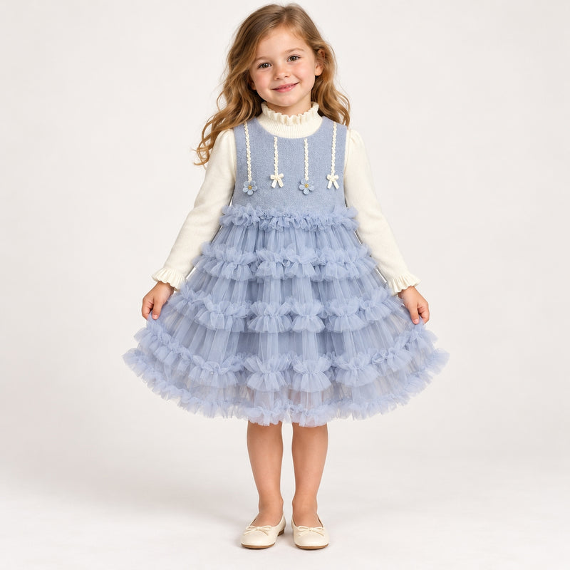 Ruffle Tiered Tulle Set