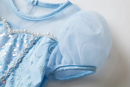 Midnight ball tutu princess dress for girls, skirt detail – Magic Tree Kids