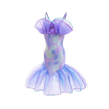 Mini Mermaid fantasy dress for girls, full outfit – Magic Tree Kids