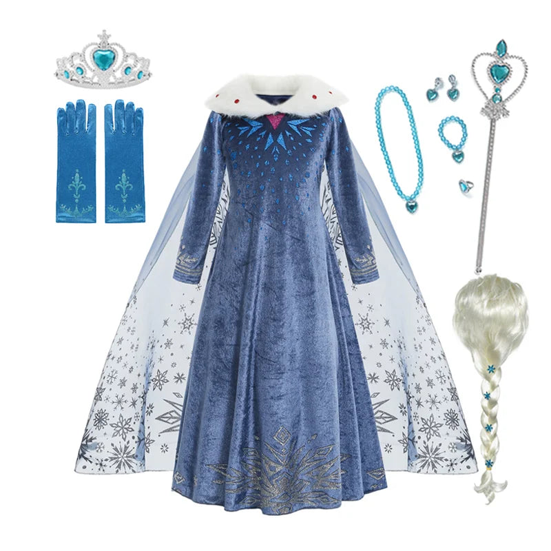 Northern Ice Queen deluxe costume set for girls – Magic Tree Kids