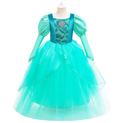 Ocean Pearl princess costume set for girls, with accessories – Magic Tree Kids