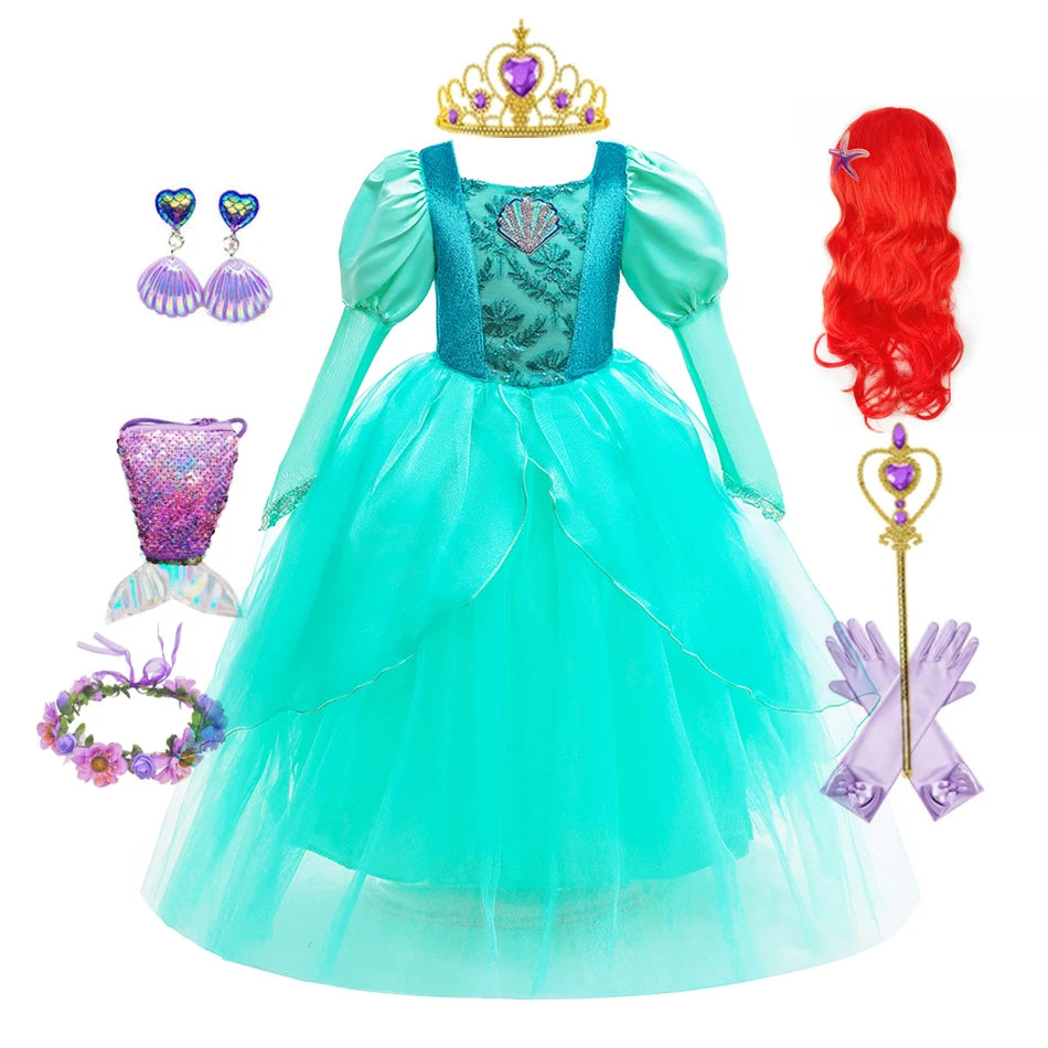 Ocean Pearl princess costume set for girls – Magic Tree Kids