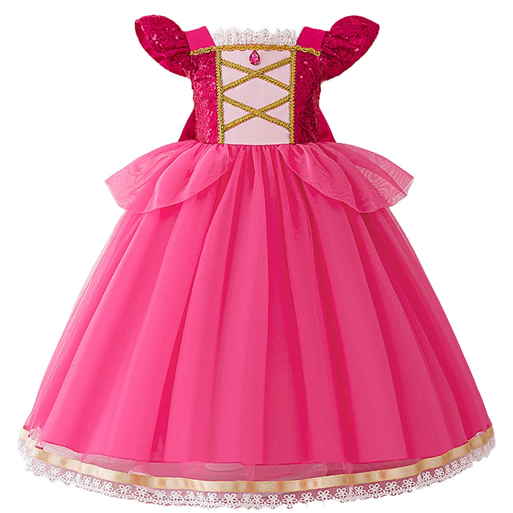 Pink Princess dress for girls – Magic Tree Kids