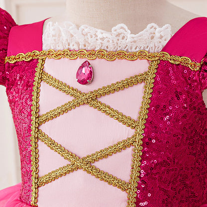 Pink Princess dress for girls, full outfit – Magic Tree Kids