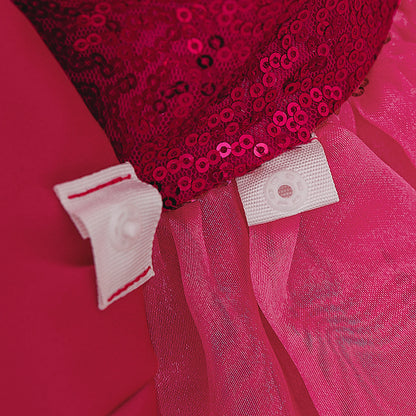Pink Princess dress for girls, styling detail – Magic Tree Kids
