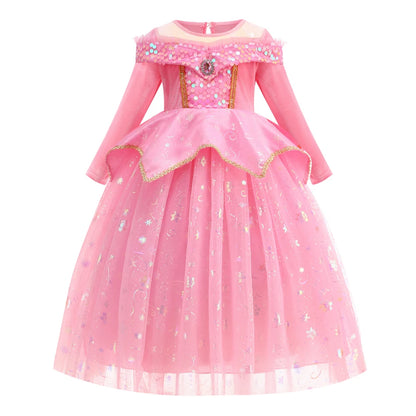 Pink Princess Costume for Girls – princess dress by Magic Tree Kids