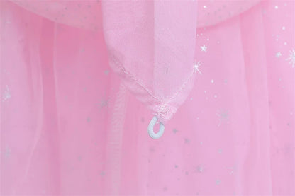 Pink Princess starry gown for girls, size and styling – Magic Tree Kids