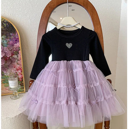 Dreamy purple princess dress for girls from Magic Tree Kids