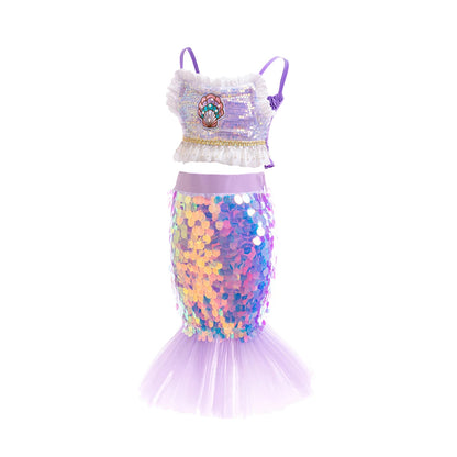 Rainbow Mermaid set for girls, front view – Magic Tree Kids