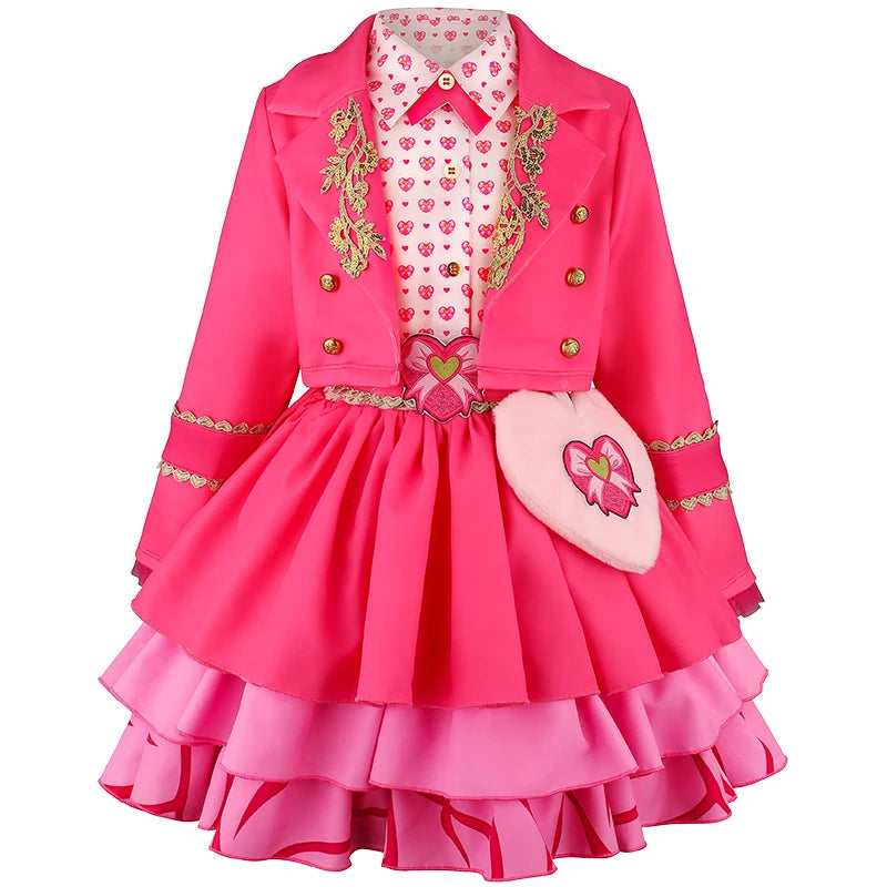 Complete Magic Tree Kids costume dress and wig dress-up set