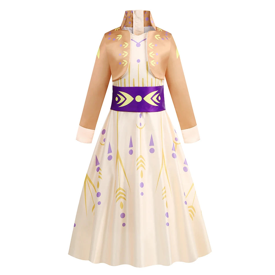 Royal Princess costume for girls, detail view – Magic Tree Kids