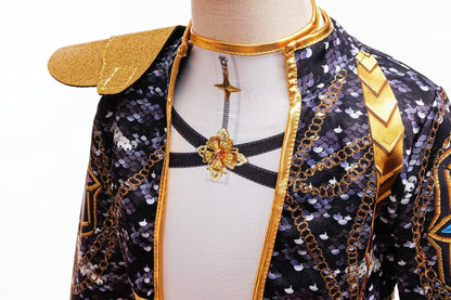 Sparkling stage-ready costume set for little dancers