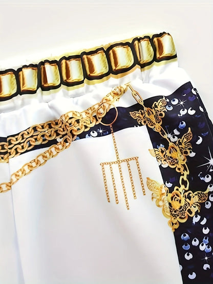 Sparkling shorts from the Magic Tree Kids performance outfit for girls