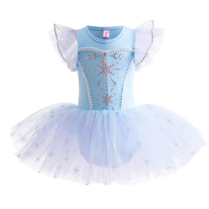 Tutu Princess Snowflake Star Dress – girls' tutu princess costume by Magic Tree Kids