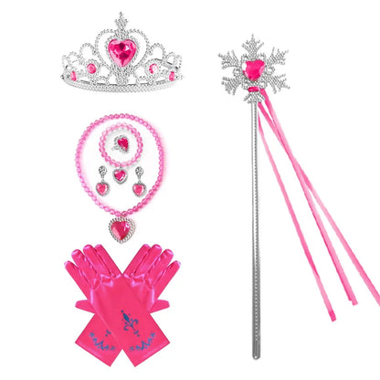 Winter Adventure princess costume crown and wand for girls – Magic Tree Kids